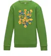 Детский Свитшот Герб з жовтими квітками Лаймовый Детский Свитшот Герб з жовтими квітками Лаймовый фото
