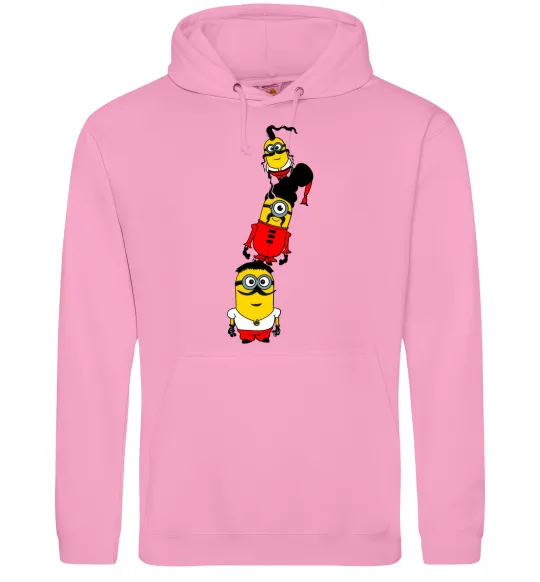 Чоловіча толстовка (худі) Посіпаки Козаки Рожевий фото