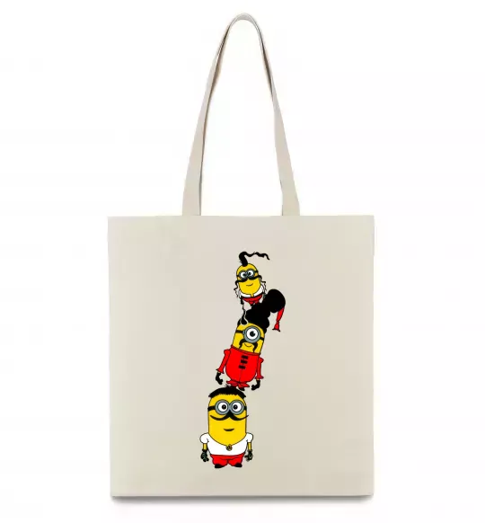 Еко-сумка Посіпаки Козаки Бежевий фото