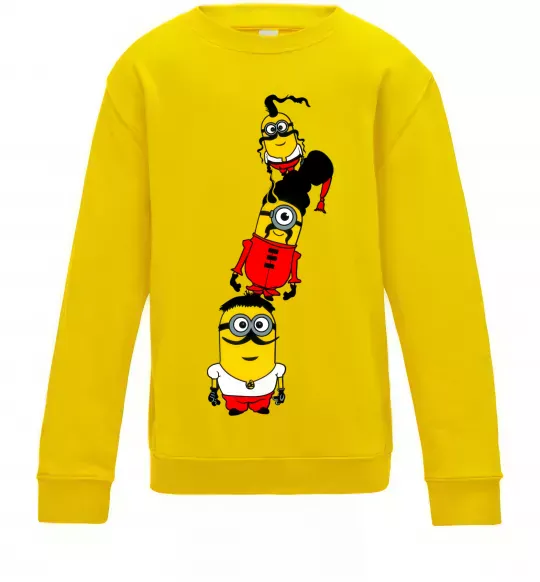 Детский Свитшот Посіпаки Козаки Солнечно желтый фото