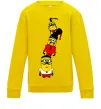 Детский Свитшот Посіпаки Козаки Солнечно желтый фото