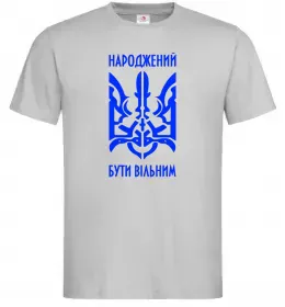 Мужская футболка Котобандерівець Серый фото Мужская футболка Котобандерівець Серый фото