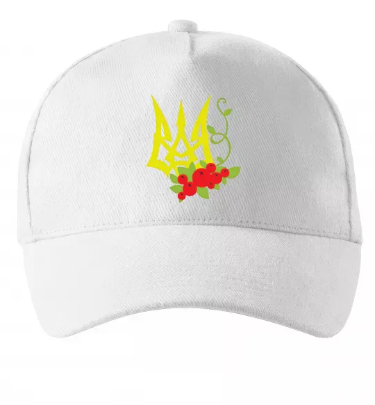 Кепка Герб з калиною Белый фото