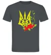 Мужская футболка Герб з калиною Графит Мужская футболка Герб з калиною Графит фото