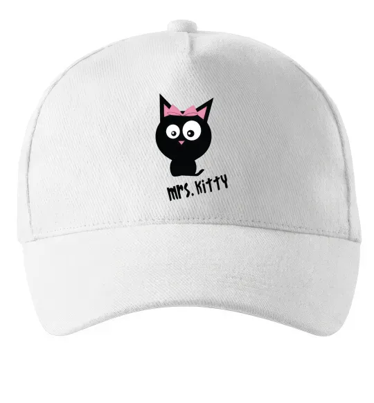 Кепка MRS. KITTY Белый фото