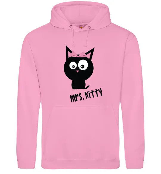 Женская толстовка (худи) MRS. KITTY Розовый фото