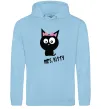 Женская толстовка (худи) MRS. KITTY Голубой фото