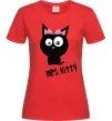 Жіноча футболка MRS. KITTY Червоний Жіноча футболка MRS. KITTY Червоний фото