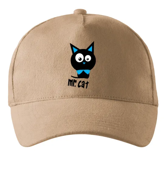 Кепка MR. CAT Песочный фото