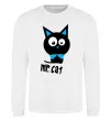 Свитшот MR. CAT Белый фото