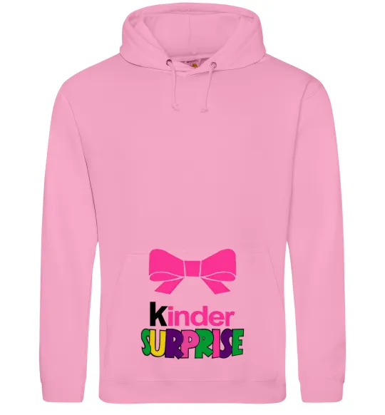 Женская толстовка (худи) KINDER SURPRISE Розовый фото