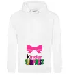 Женская толстовка (худи) KINDER SURPRISE Белый фото