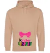 Женская толстовка (худи) KINDER SURPRISE Песочный фото