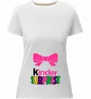 Жіноча преміум футболка KINDER SURPRISE Білий фото