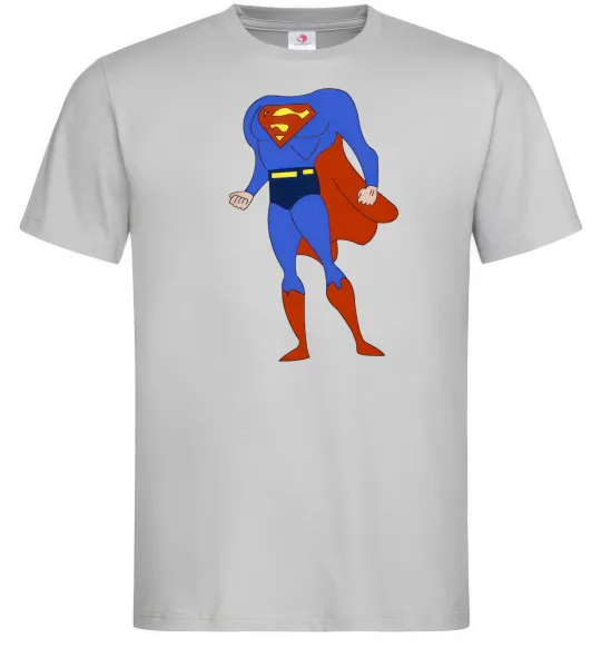 Мужская футболка You are SUPERMAN Серый фото