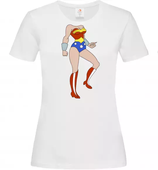 Женская футболка SUPERWOMAN Белый фото