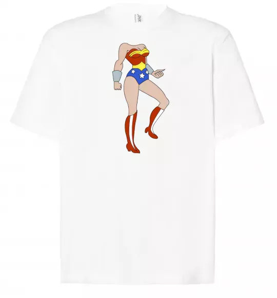 Футболка Оверсайз SUPERWOMAN Белый фото
