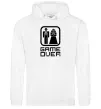 Чоловіча толстовка (худі) GAME OVER 8BIT Білий Чоловіча толстовка (худі) GAME OVER 8BIT Білий фото