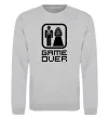 Світшот GAME OVER 8BIT Сірий меланж фото