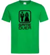 Чоловіча футболка GAME OVER 8BIT Зелений фото