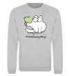 Свитшот Котобандерівець Серый меланж фото