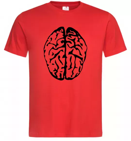 Чоловіча футболка МОЗГ Червоний фото
