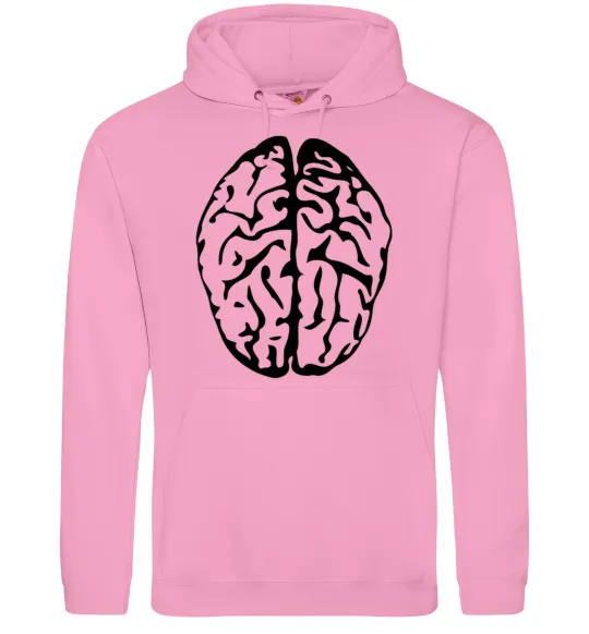 Чоловіча толстовка (худі) МОЗГ Рожевий фото