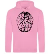 Чоловіча толстовка (худі) МОЗГ Рожевий фото