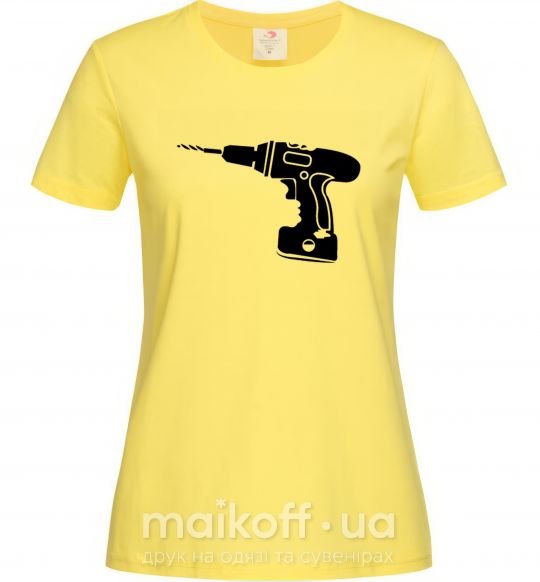 Жіноча футболка ДРЕЛЬ Лимонний фото