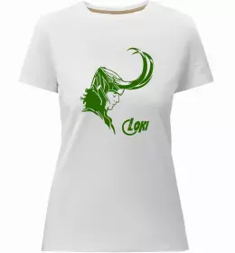 Женская премиум футболка Доктор Стрендж скло Белый фото