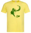 Мужская футболка ЛОКИ Лимонный фото
