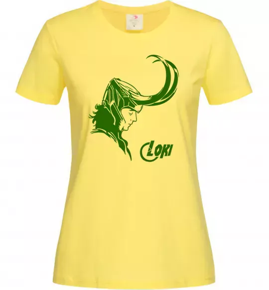 Женская футболка ЛОКИ Лимонный фото
