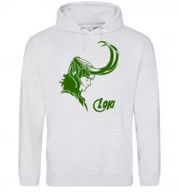 Мужская толстовка (худи) Spiderman Jump Серый меланж фото