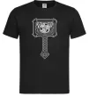 Чоловіча футболка МОЛОТ ТОРА Чорний фото
