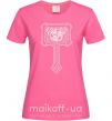 Жіноча футболка МОЛОТ ТОРА Яскраво-рожевий фото