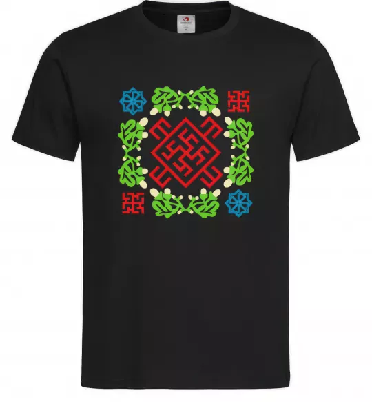 Чоловіча футболка ОБЕРІГ Чорний фото