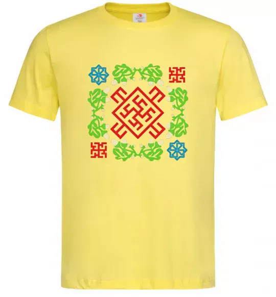 Чоловіча футболка ОБЕРІГ Лимонний фото