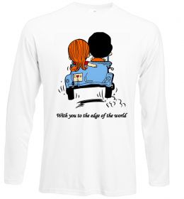 Лонгслив With you to the edge of the world