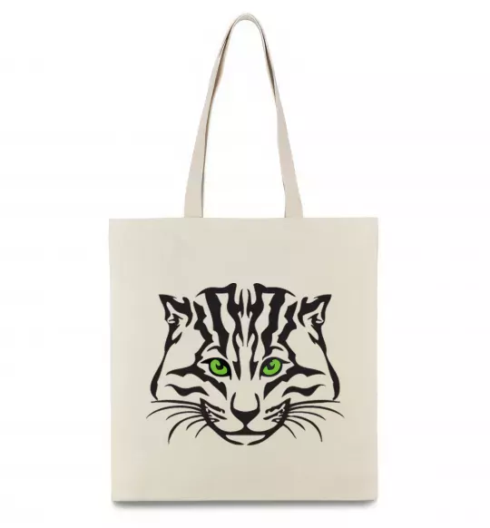 Еко-сумка TIGER Бежевий фото