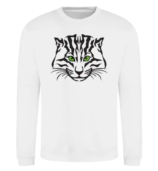 Свитшот TIGER Белый фото
