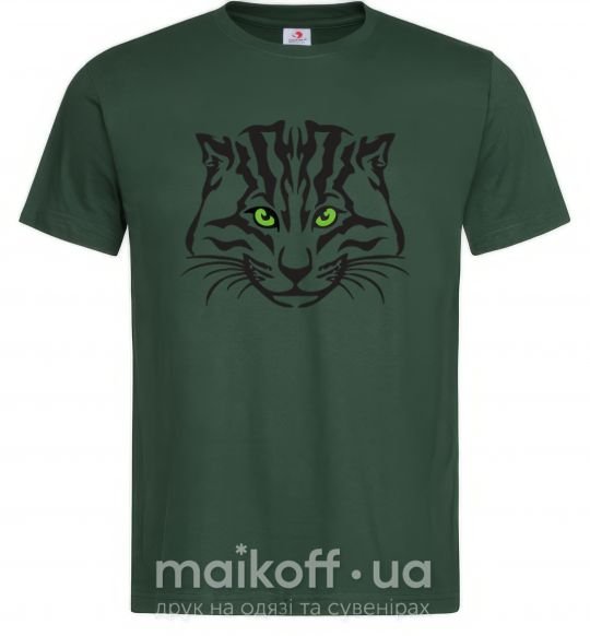 Мужская футболка TIGER Темно-зеленый фото