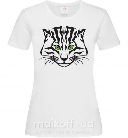 Женская футболка TIGER Белый фото