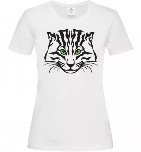 Жіноча футболка TIGER Білий фото