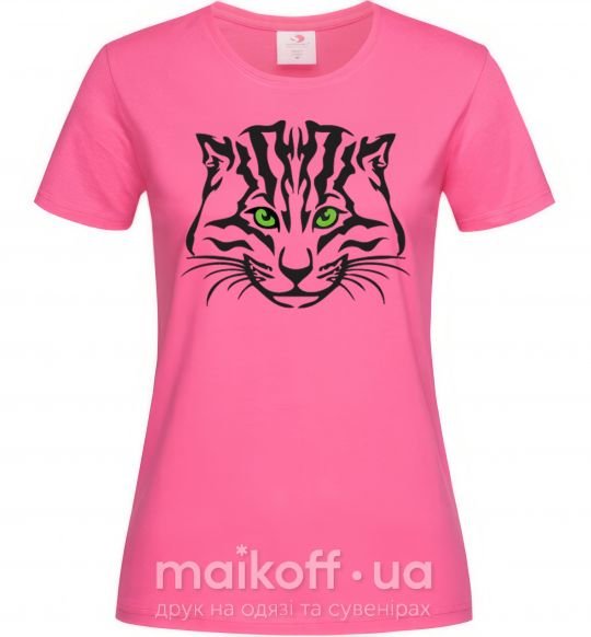 Женская футболка TIGER Ярко-розовый фото
