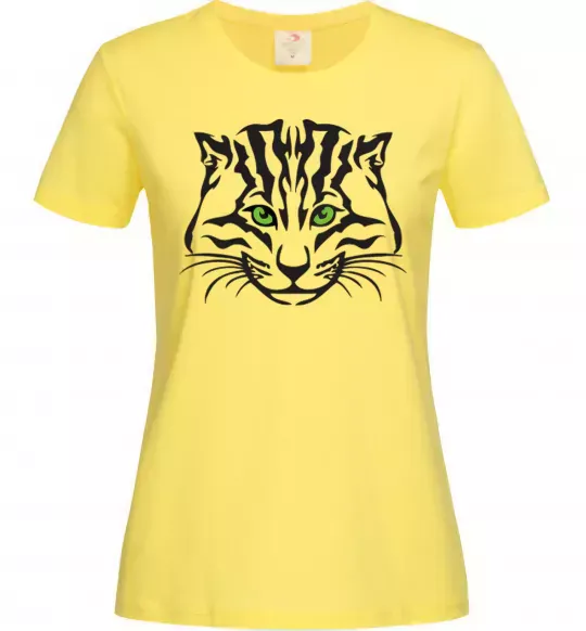 Жіноча футболка TIGER Лимонний фото