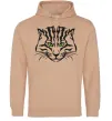 Мужская толстовка (худи) TIGER Песочный фото
