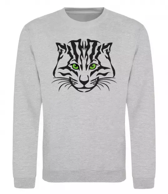 Світшот TIGER Сірий меланж фото