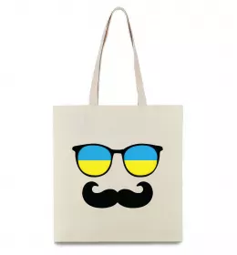 Эко-сумка Pantone Український прапор Черный фото