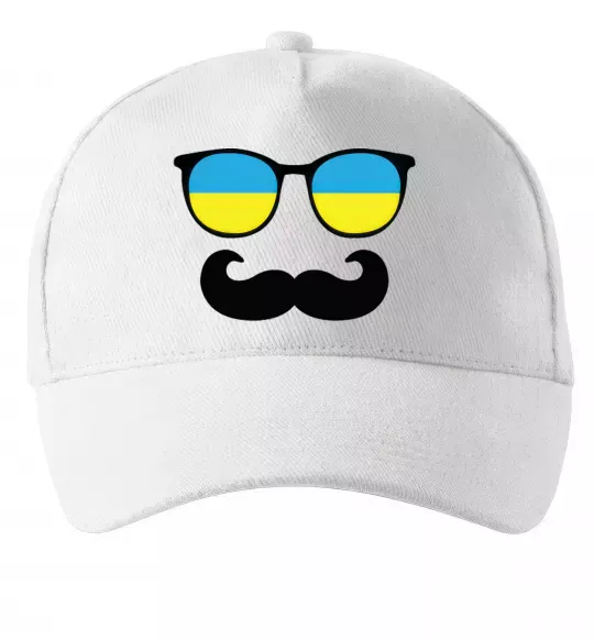 Кепка ОКУЛЯРИ Белый фото