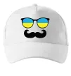 Кепка ОКУЛЯРИ Белый Кепка ОКУЛЯРИ Белый фото